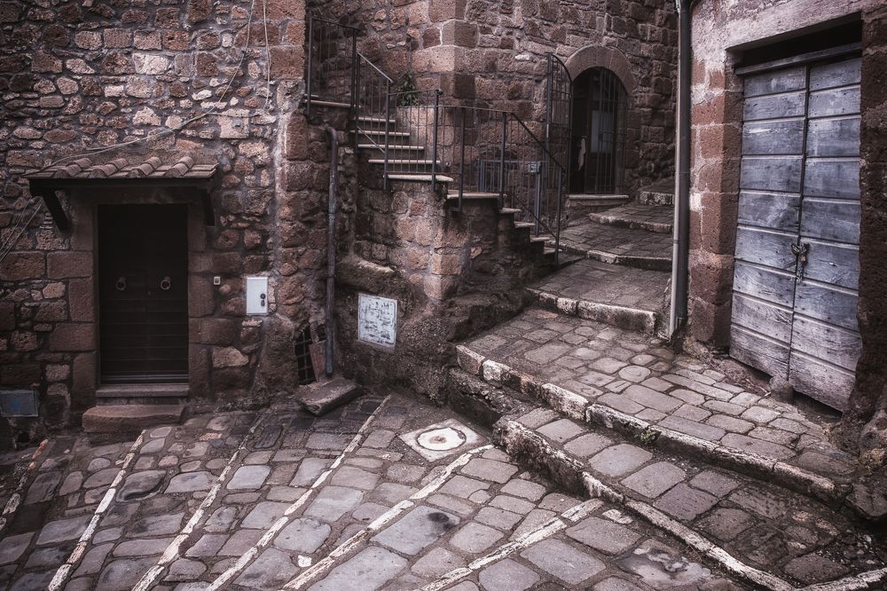 Переулки каменных городков Европы