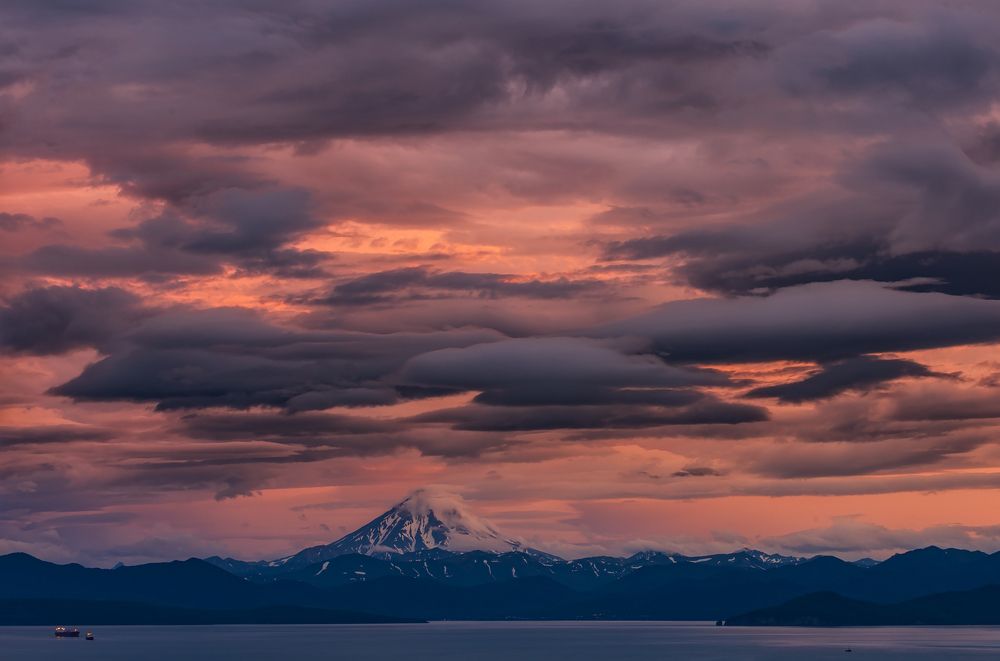 На закате дня