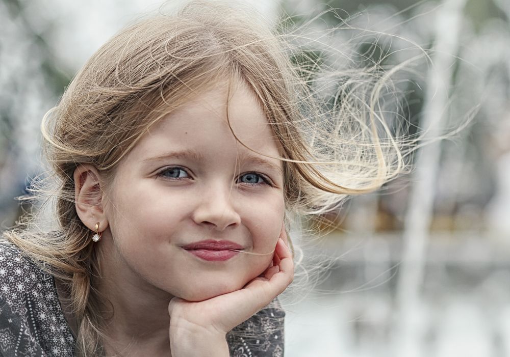 Вкусный ветер в твоих волосах...