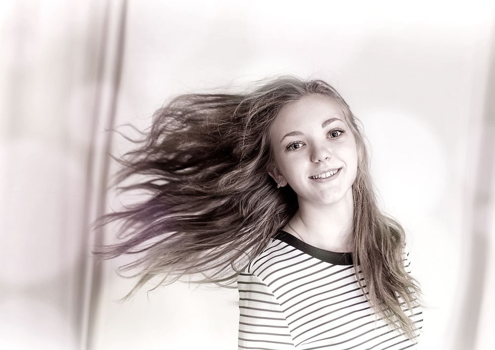 Ветер в голове, а я счастливая...