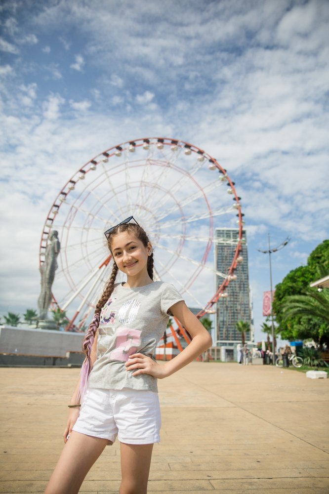 Дочка в Батуми