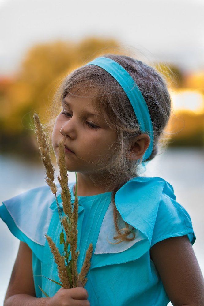 Прекрасный вечер на озере