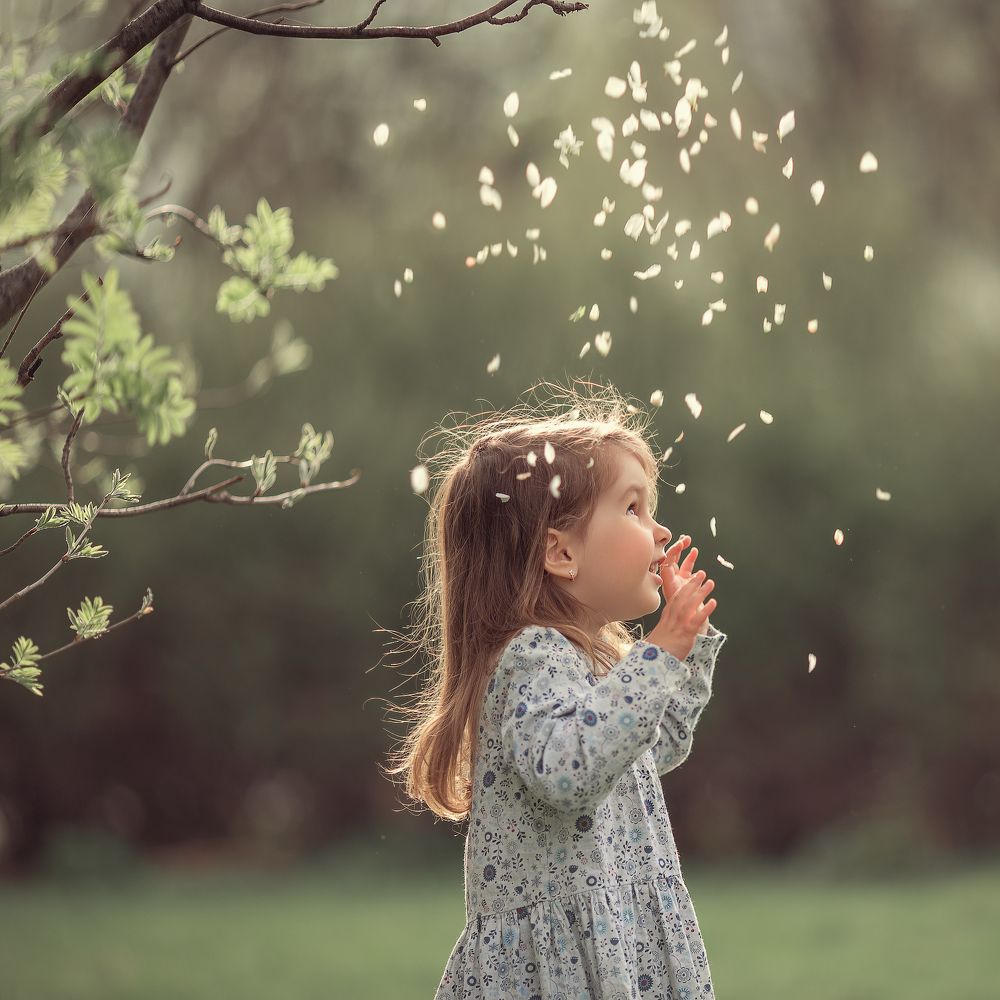 Летний "снег"