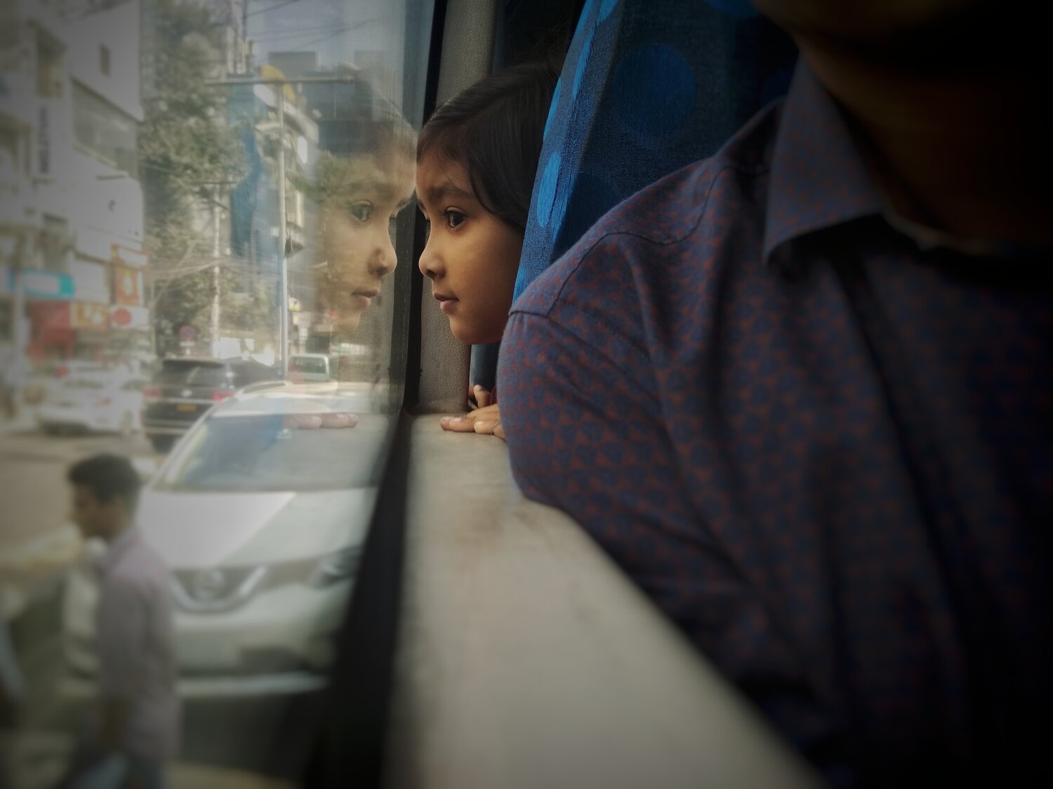 Reflection in mirror