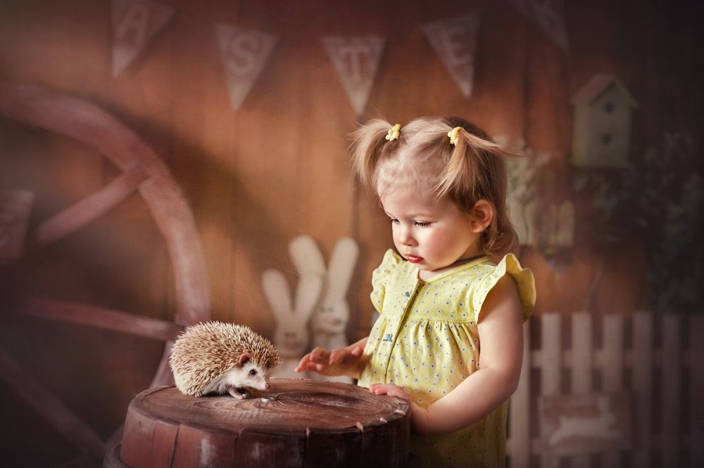 Варя и ёжик