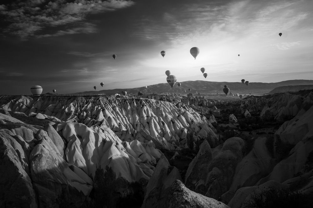 Утро в Каппадокии