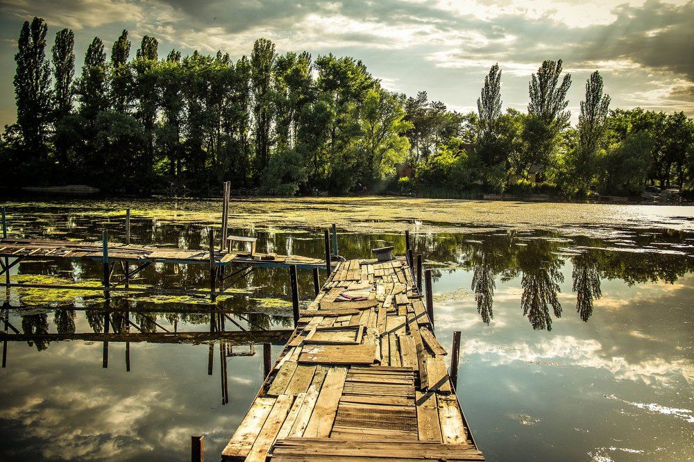 Старый мост .