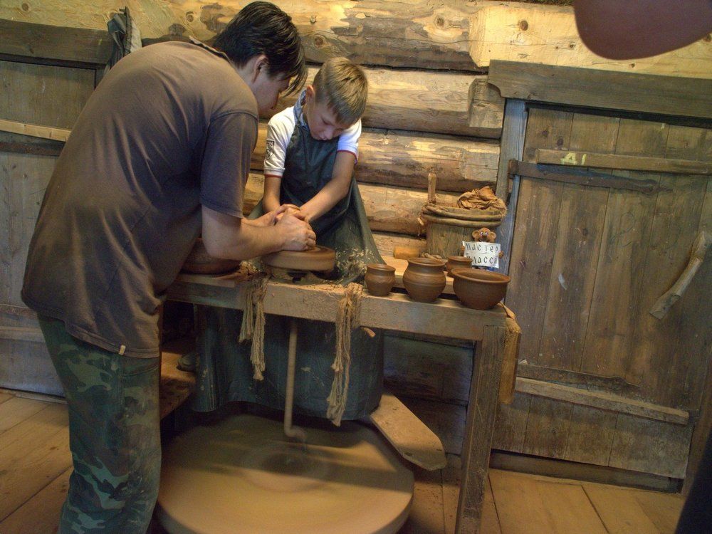 Мастер класс у гончара