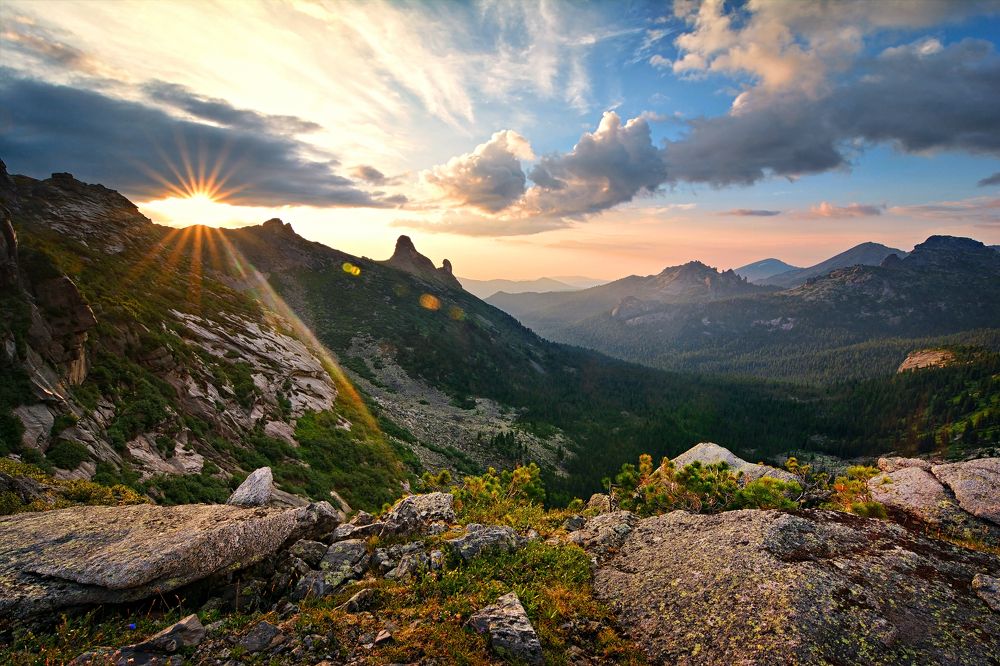 Закат в Ергаках