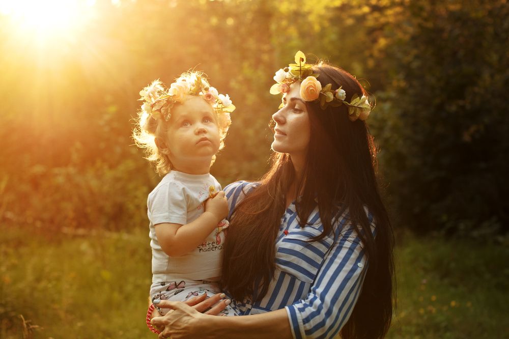 Мама и дочь