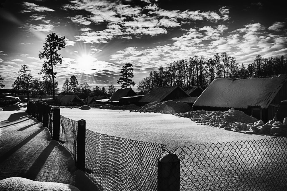 Зимний день