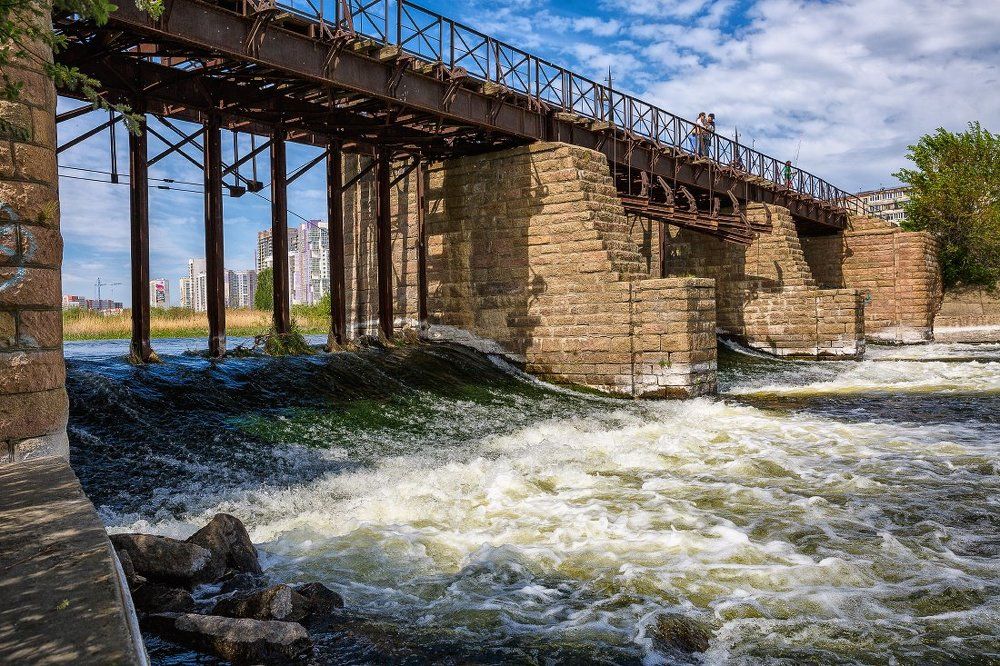 Бывшая плотина. Челябинск.