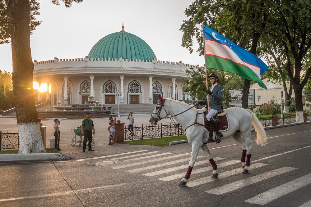 "Конный флешмоб"