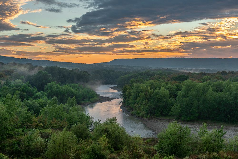 Адыгея,река Белая.