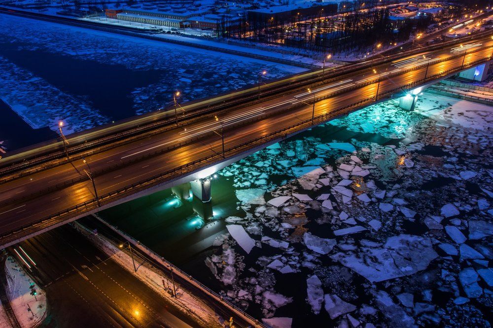 Нагатинский метромост.