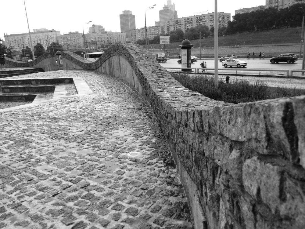 в черно-белом