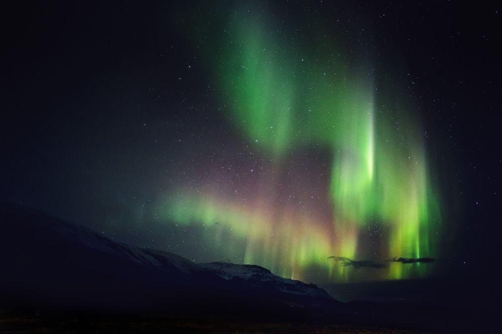 Aurora in Vik