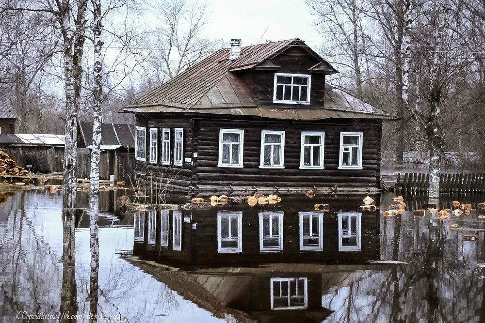весна паводок