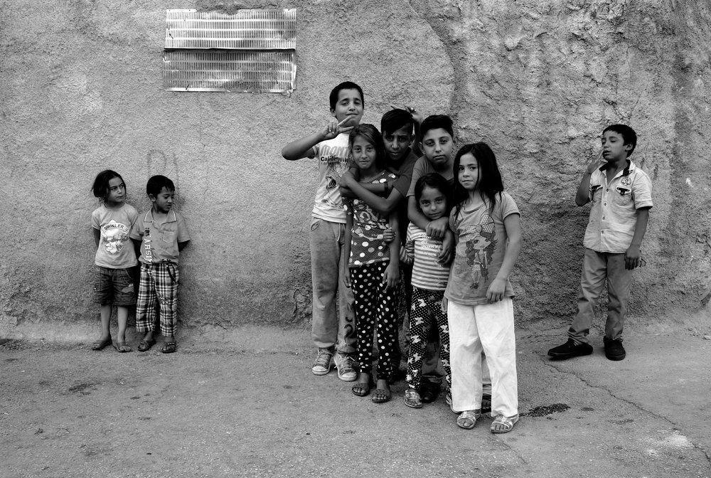 Team of Romanian children