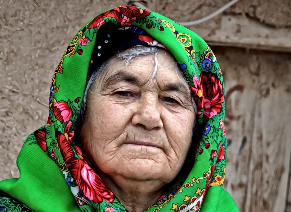 A peasant woman in Afyon