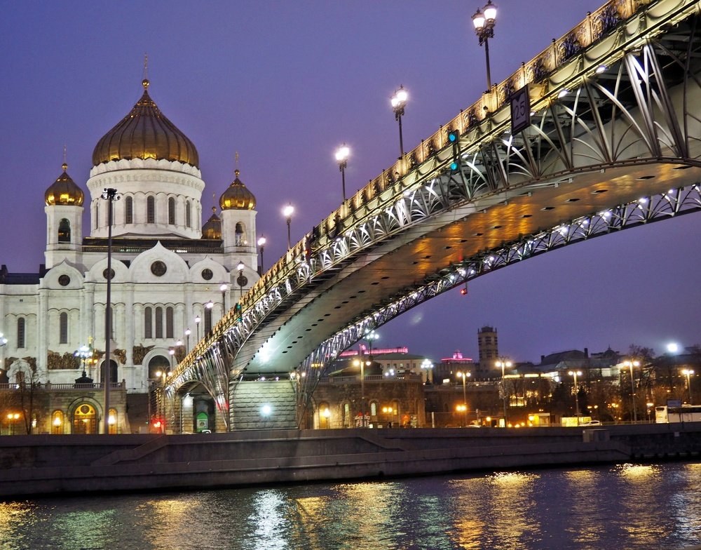 Ночные мосты Москвы