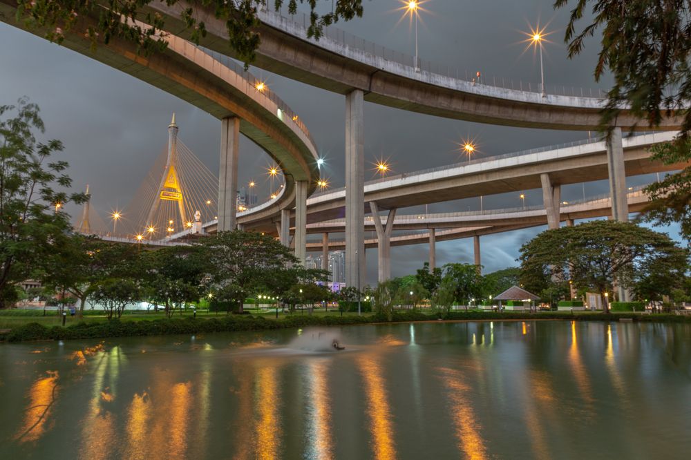 Bhumibol bridge