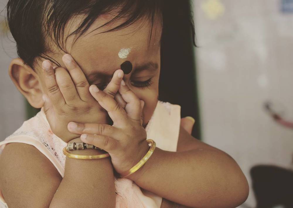 Cute little child
