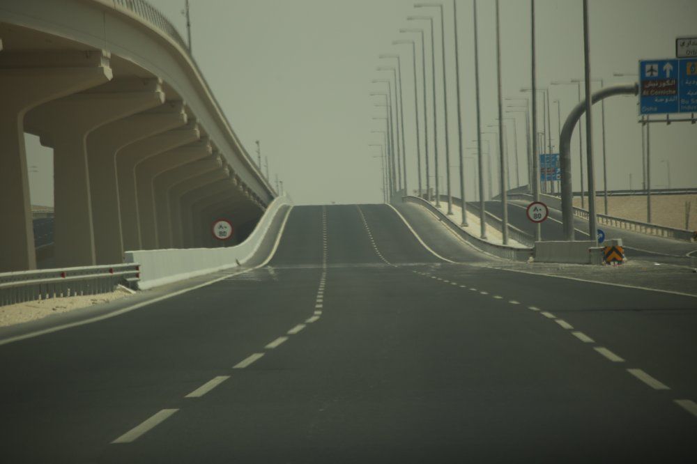 Bridge in Qatar wakra