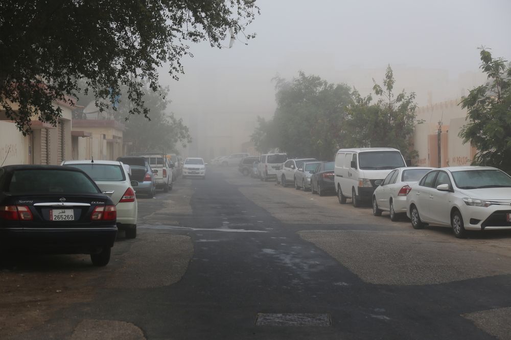 Fog at qatar