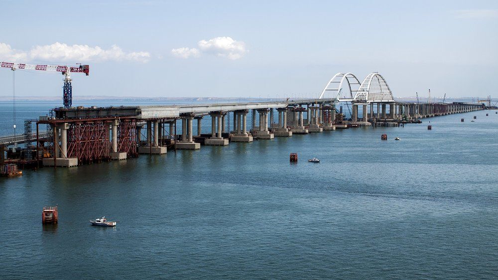 Строительство Крымского моста