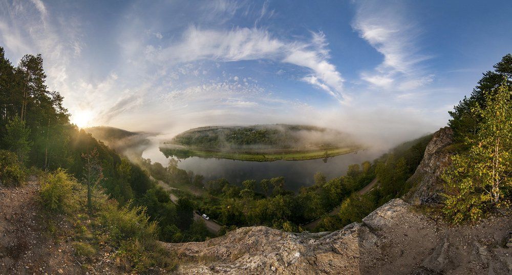 рассвет на Сылве