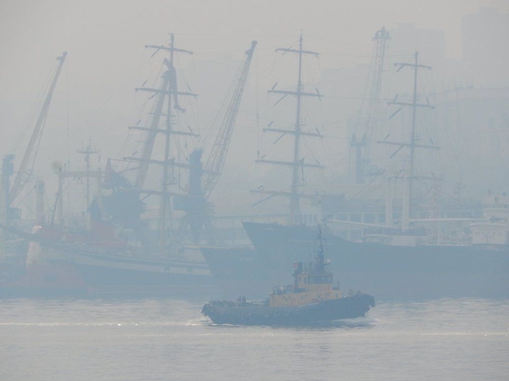 Foggy Ships (туманные корабли).