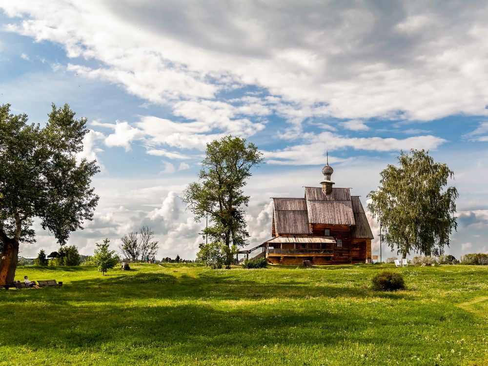 Деревенская пастораль.