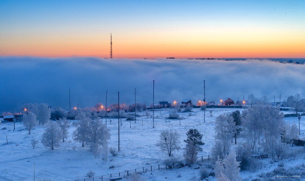 Туман над Ангарой