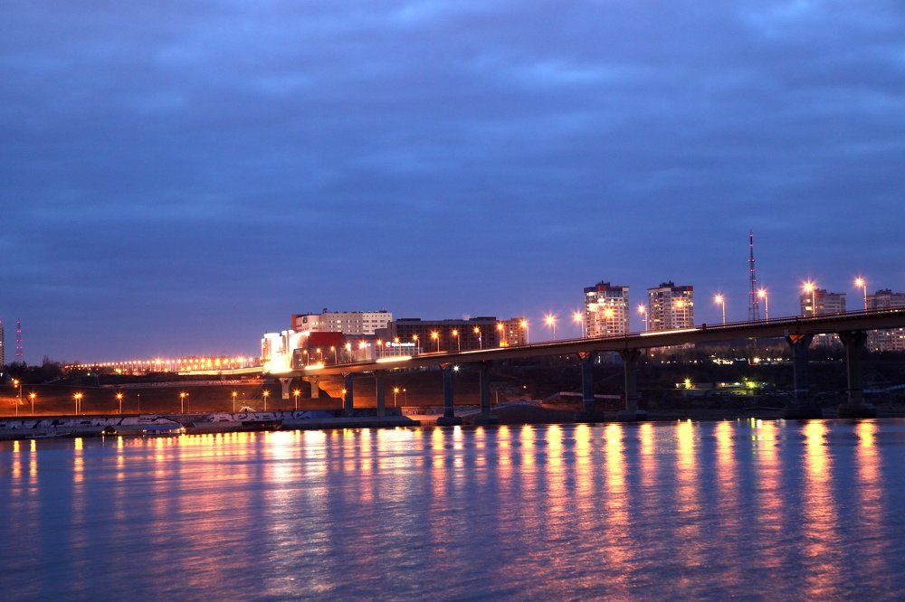 Танцующий мост в Волгограде