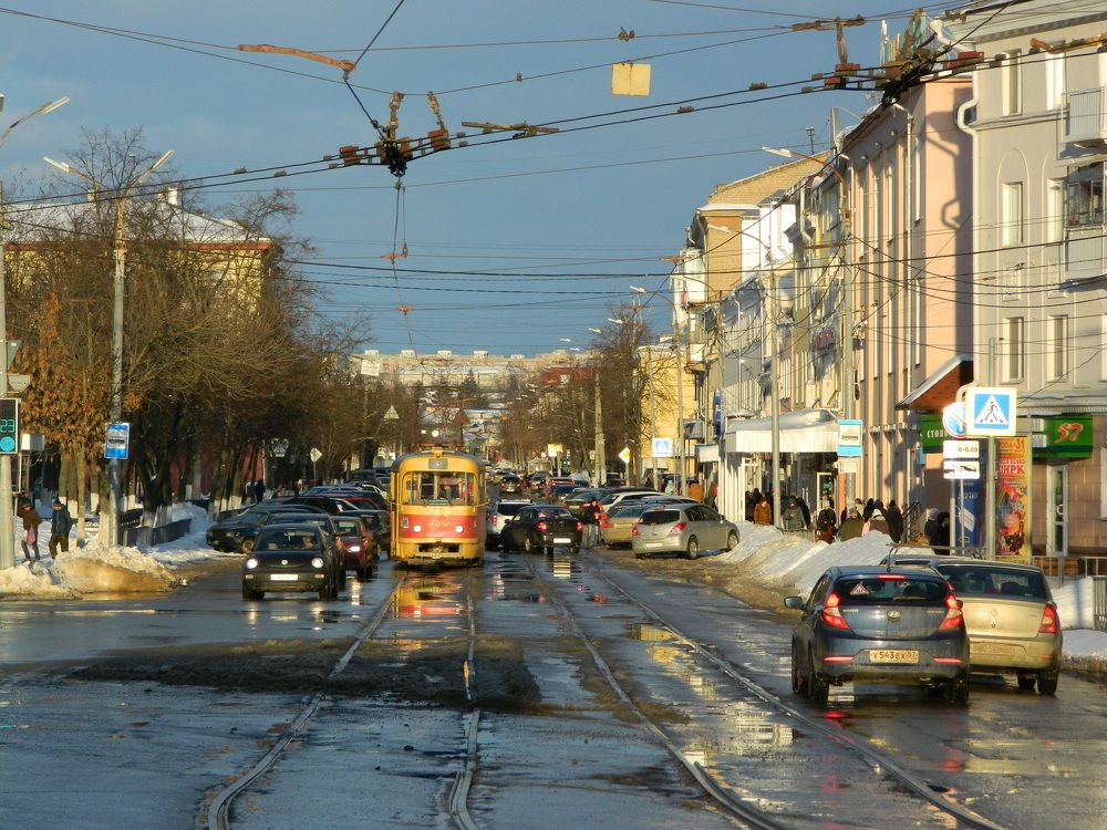 весенний трамвай