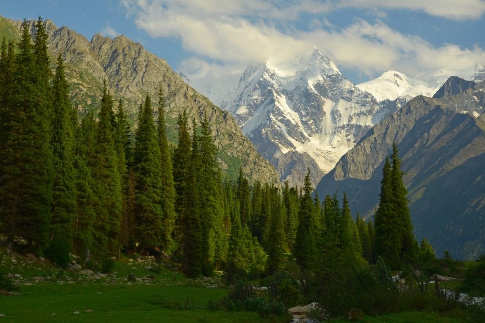 В горах Киргизии