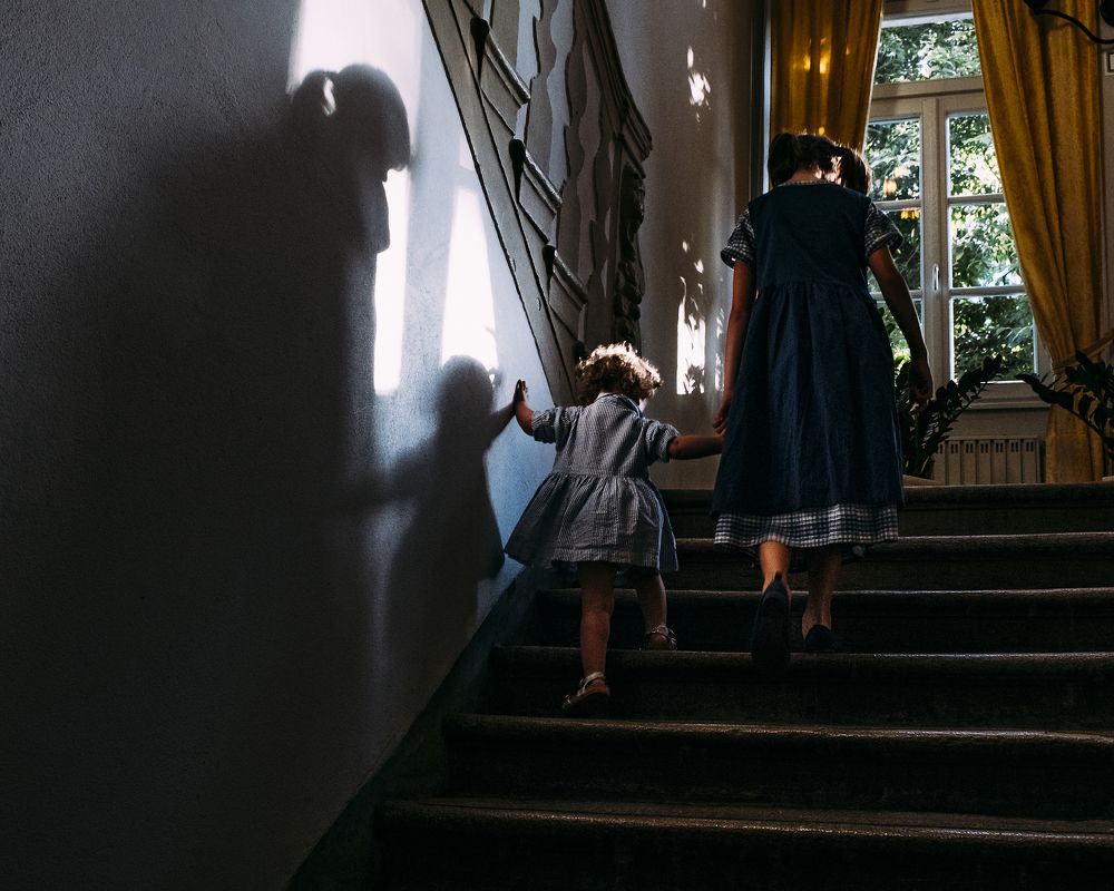 С сестрою в школу