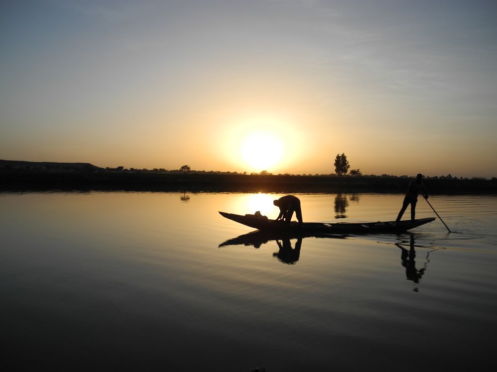 Sun Set On Niger