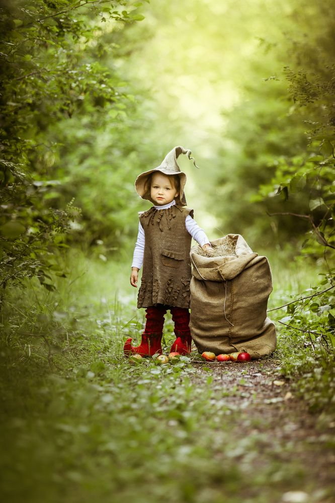 Гномик в лесу