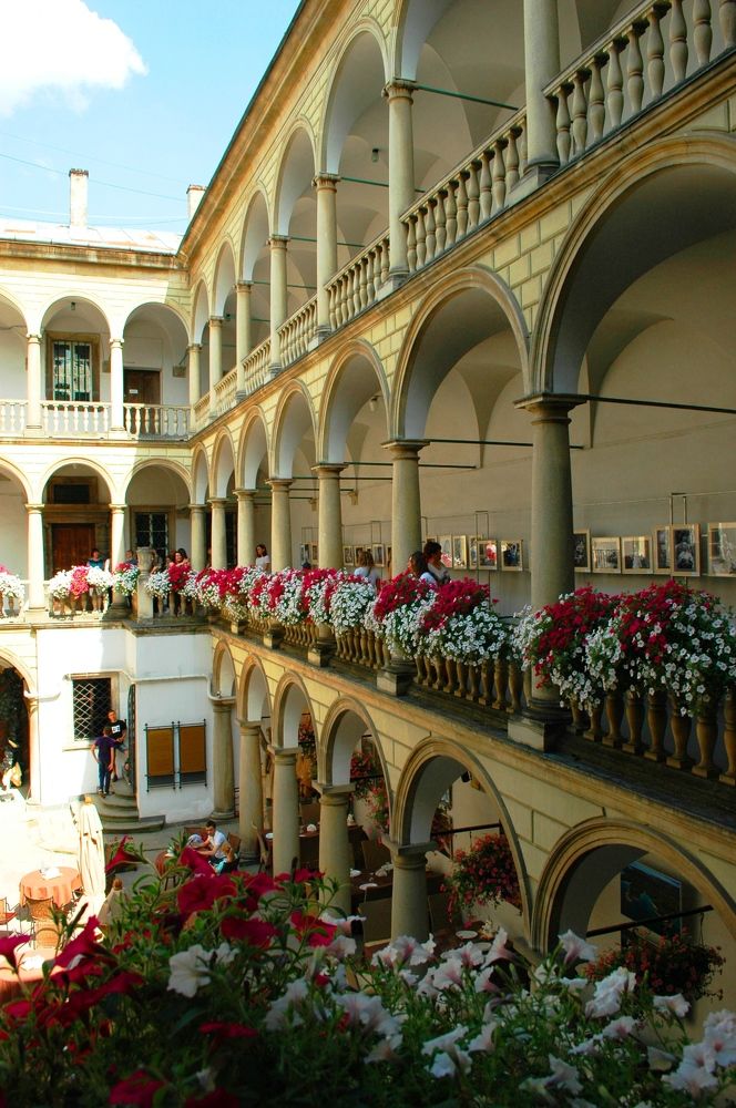 Итальянский дворик