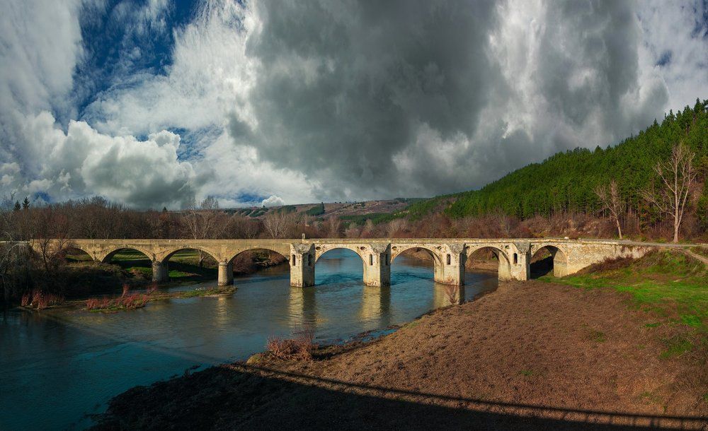 The Kolyu Ficheto Bridge on the Yantra River - Byala