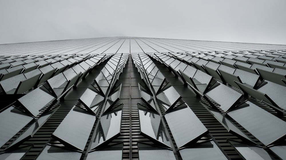 Rain and fog - One WOrld Center