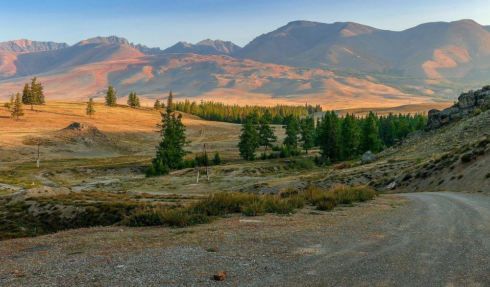 Долина ручья Ортолык.