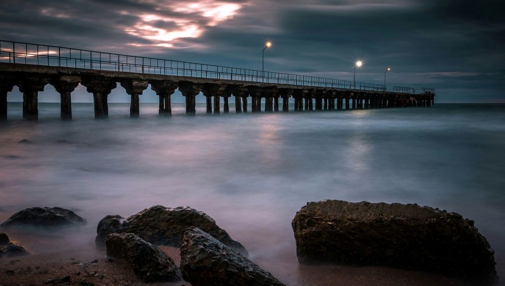 На рассвете