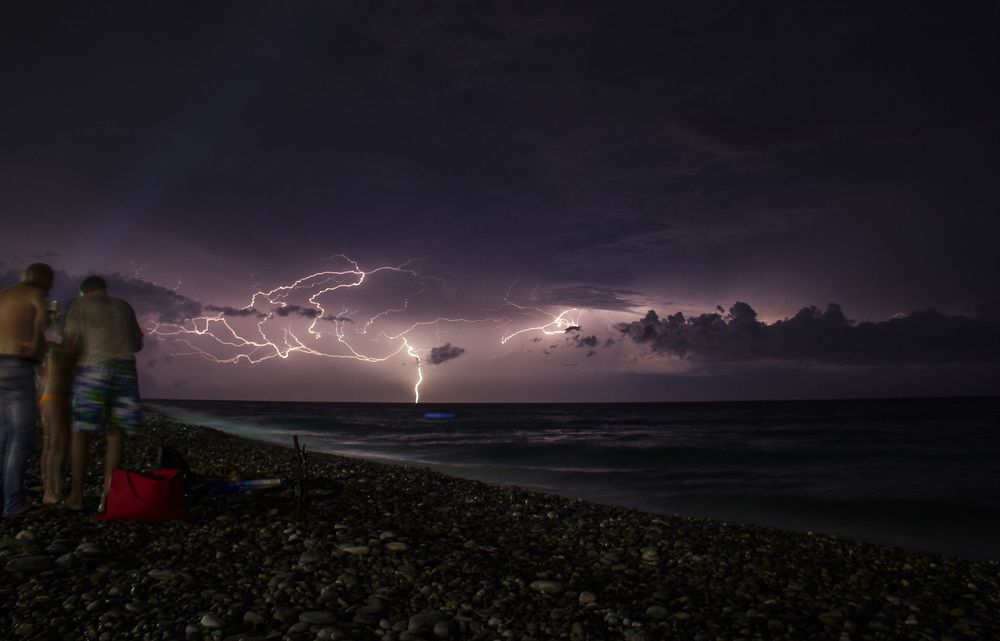 Летняя Гроза в Адлере