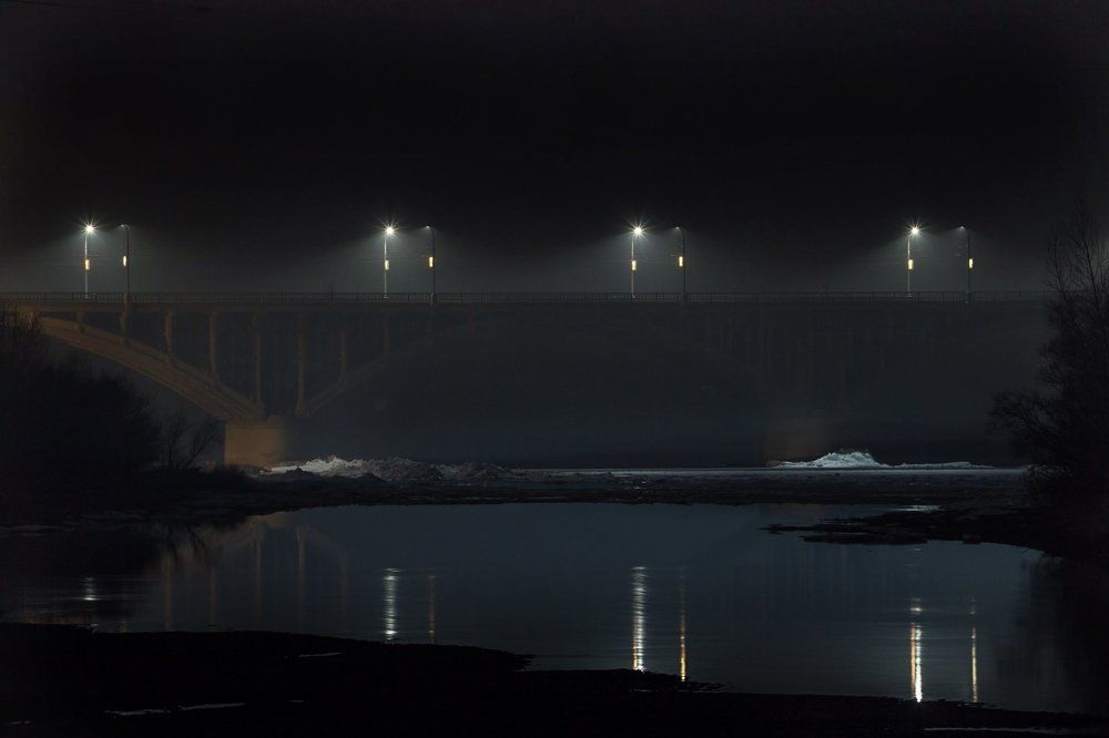 Ночь.мост.