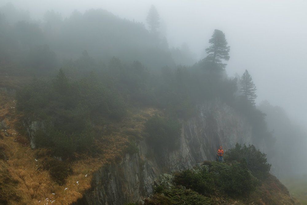 Туман в Альпах