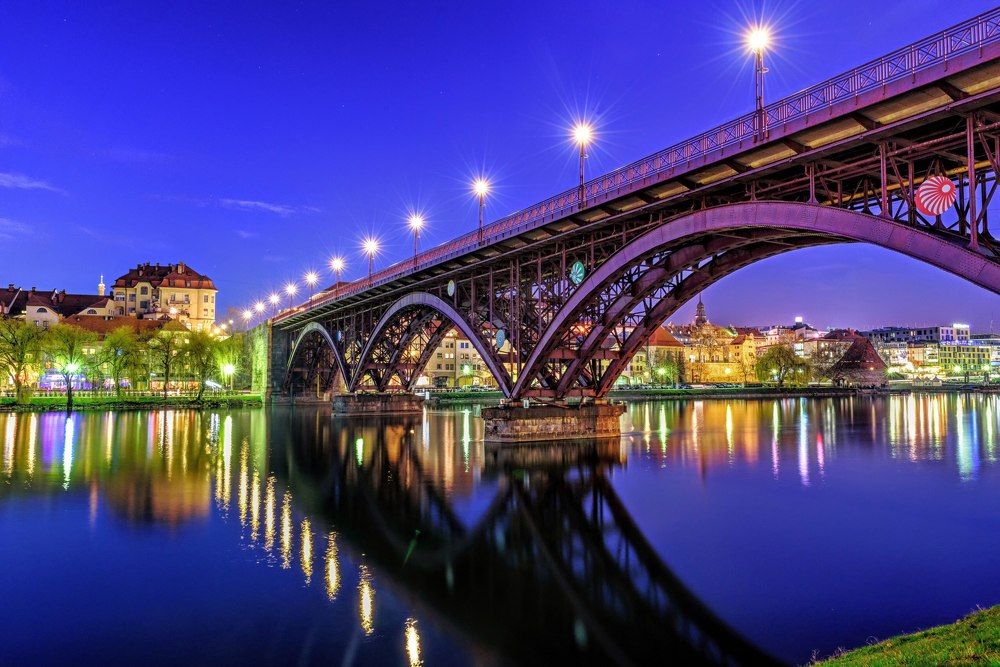 Old Bridge in Maribor, Slovenia