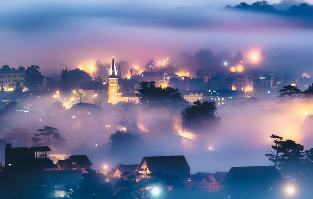 Fog over the Church of the Chicken